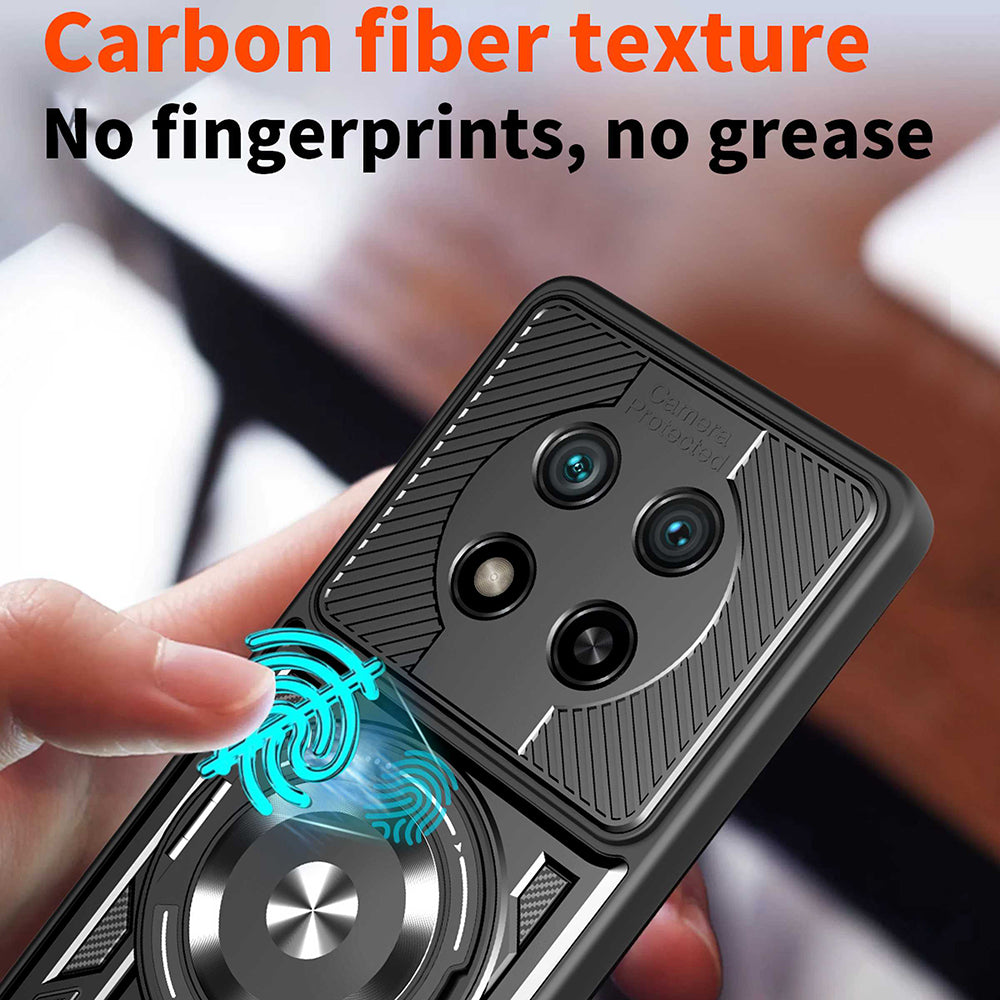 Θήκη για Honor Magic8 Lite, Techsuit, RuggedCam, Μαύρη