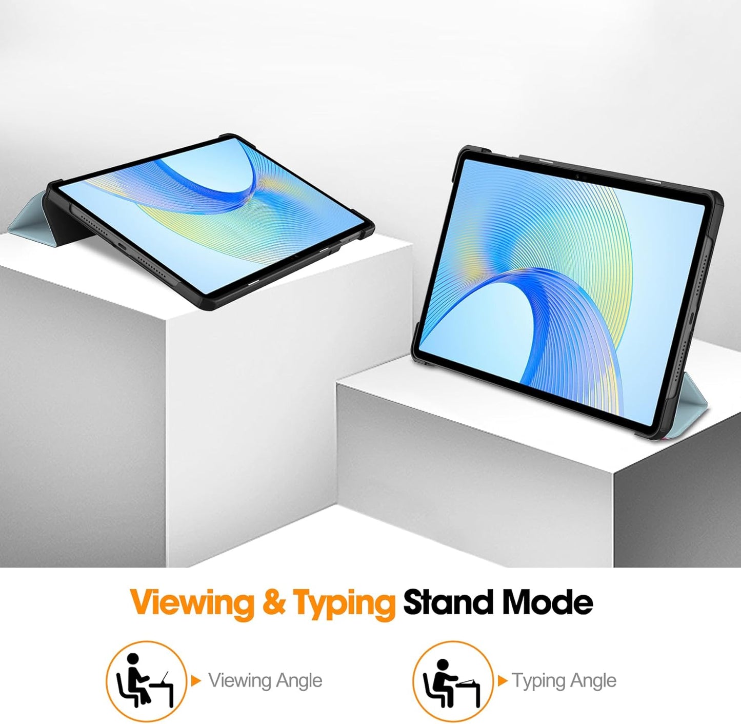 Θήκη για Honor Pad X8a, Techsuit, FoldPro Unicorn, Πολύχρωμη