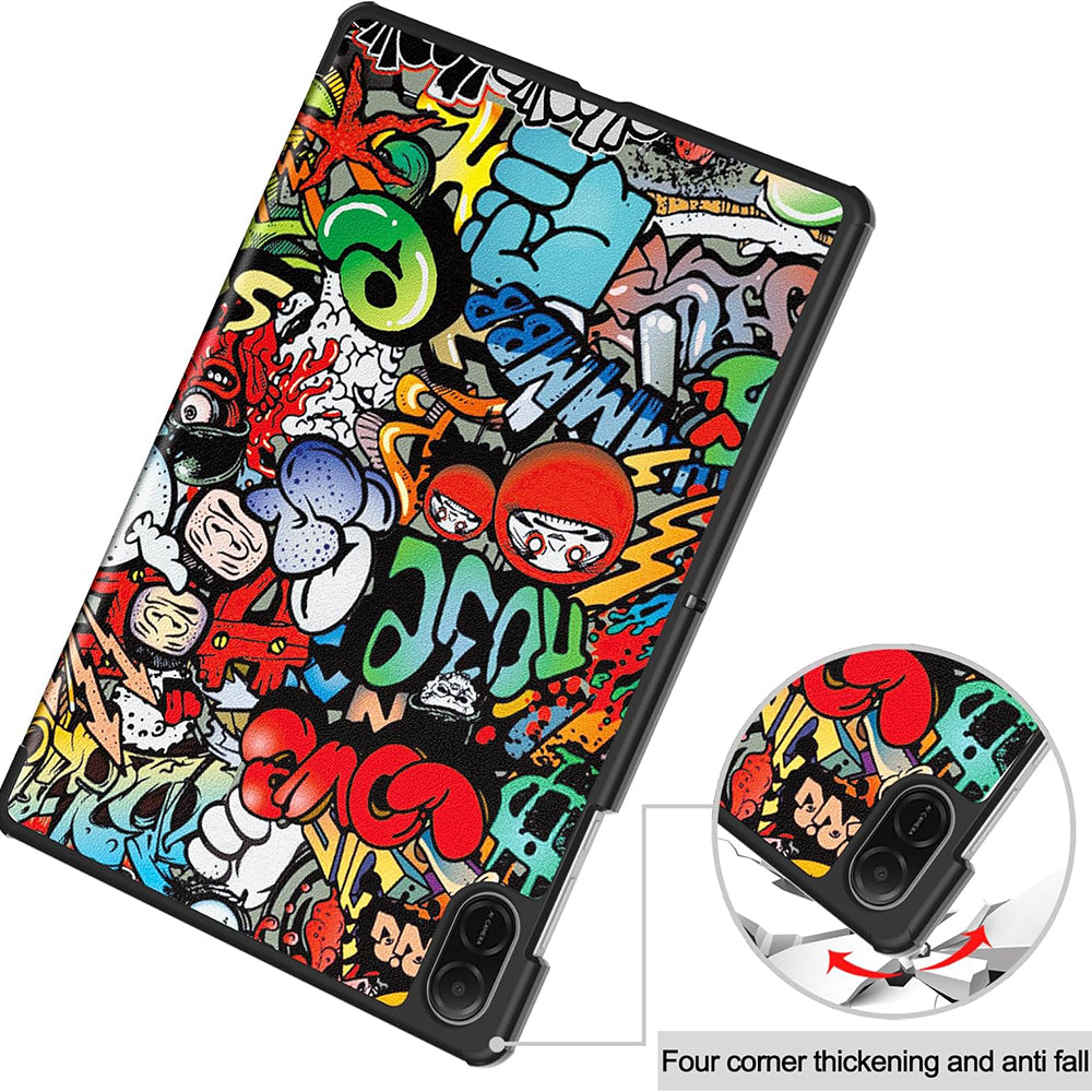 Θήκη για Honor Pad X8a, Techsuit, FoldPro Urban Vibe, Πολύχρωμο