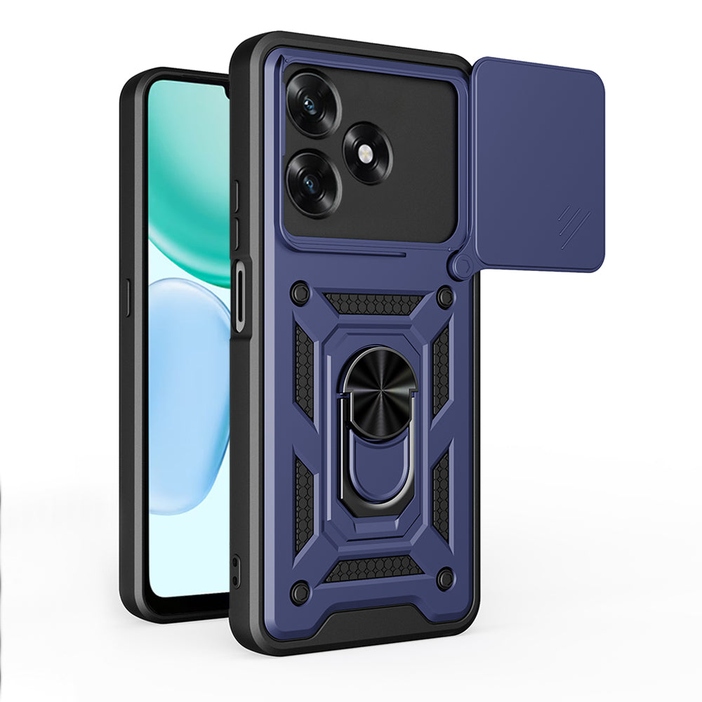 Θήκη για Honor X5c Plus, Techsuit, CamShield, Μπλε