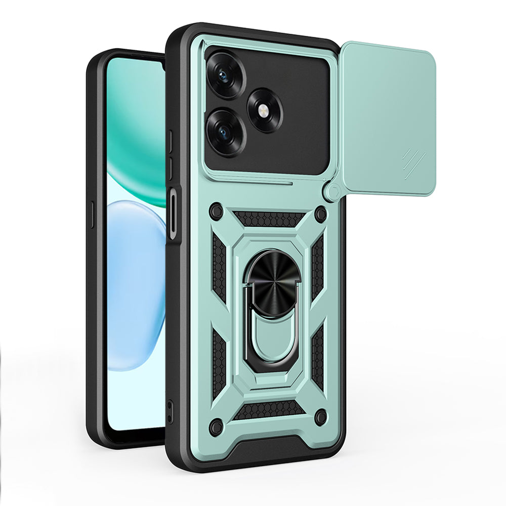 Θήκη για Honor X5c Plus, Techsuit, CamShield, Πράσινη