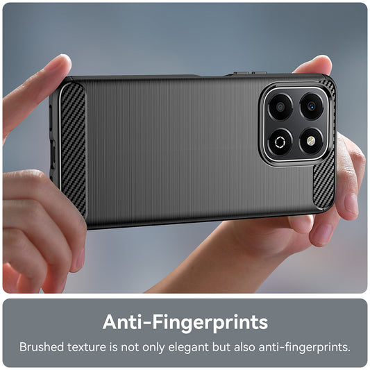 Θήκη για Honor X6b, Techsuit, Carbon, Μαύρο