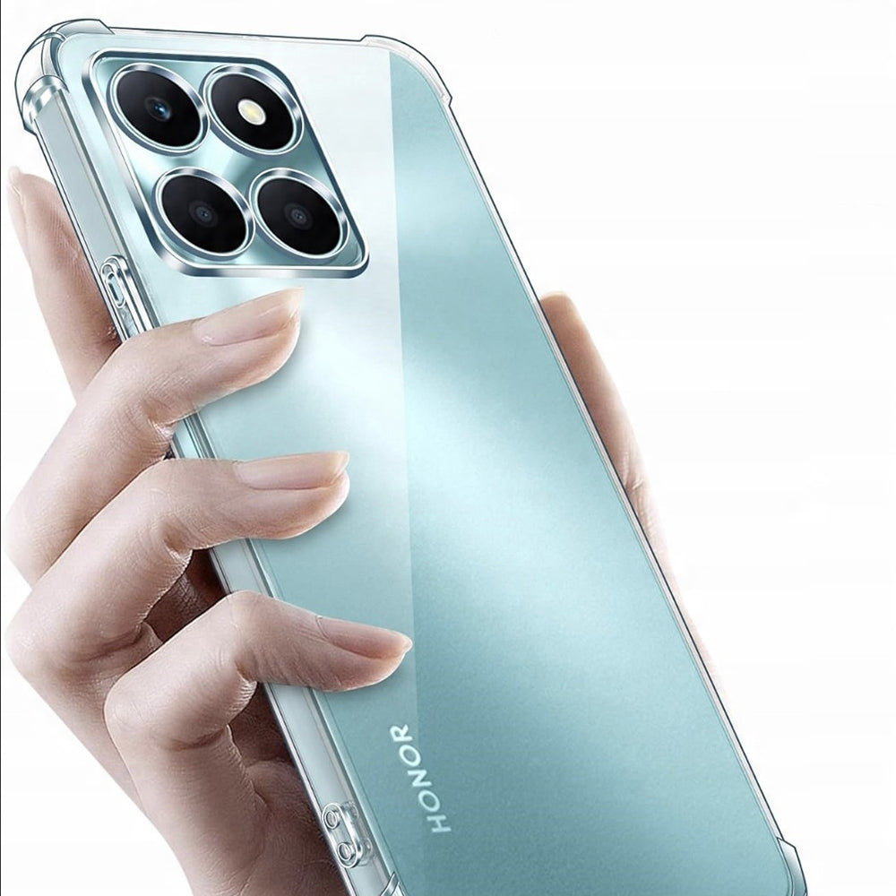 Θήκη για Honor X6c, Techsuit, Ανθεκτική σε Κρούσεις Διαφανής, Διάφανη