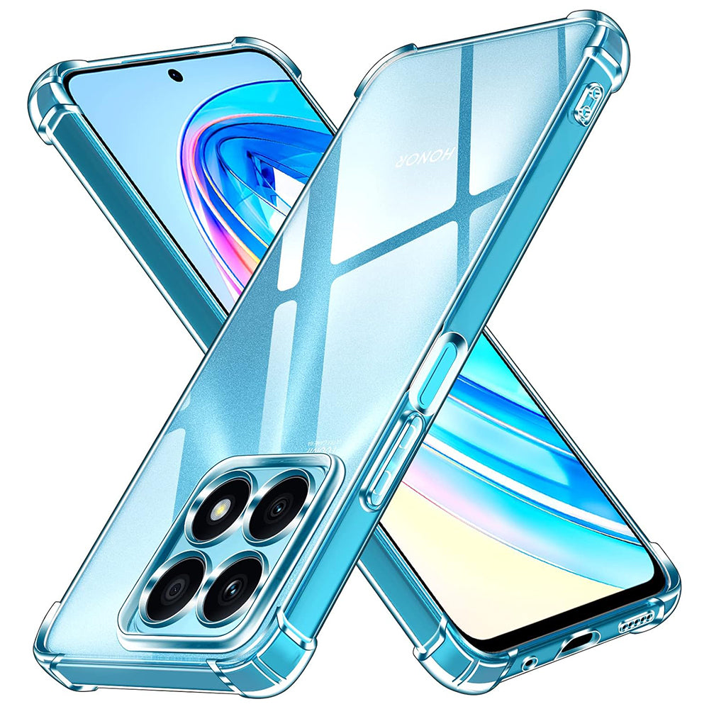 Θήκη για Honor X8a, Techsuit, Ανθεκτική σε Κρούσεις Διαφανής, Διάφανη