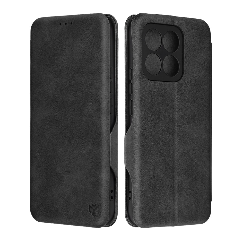 Θήκη για Honor X8c, Techsuit, Safe Wallet Plus, Μαύρο