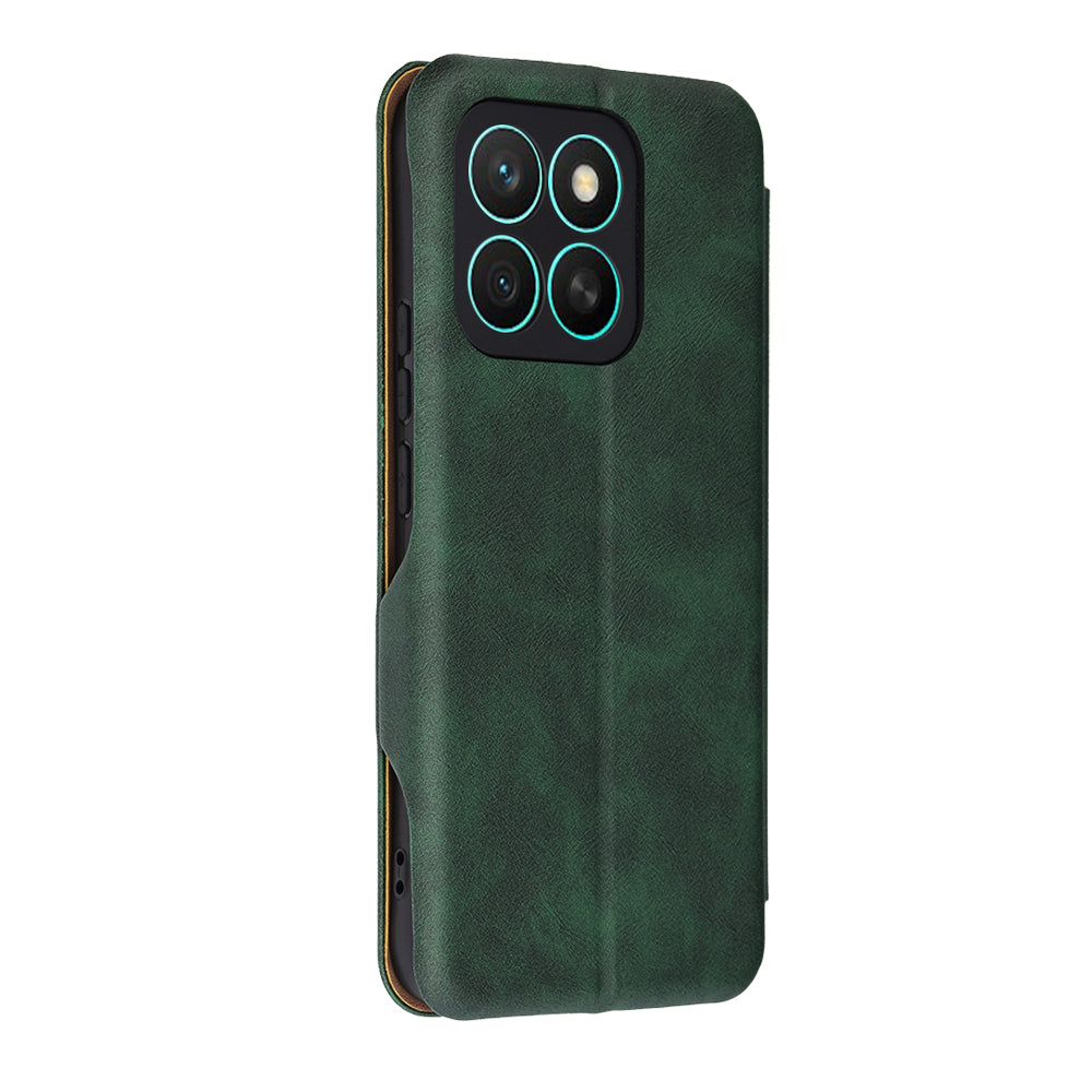 Θήκη για Honor X8c, Techsuit, Safe Wallet Plus, Πράσινο