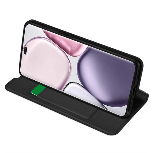 Θήκη για Honor X9c / Magic7 Lite, Techsuit, Magskin Book, Μαύρη