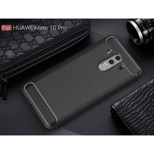 Θήκη για Huawei Mate 10 Pro, Techsuit, Carbon, Μαύρο