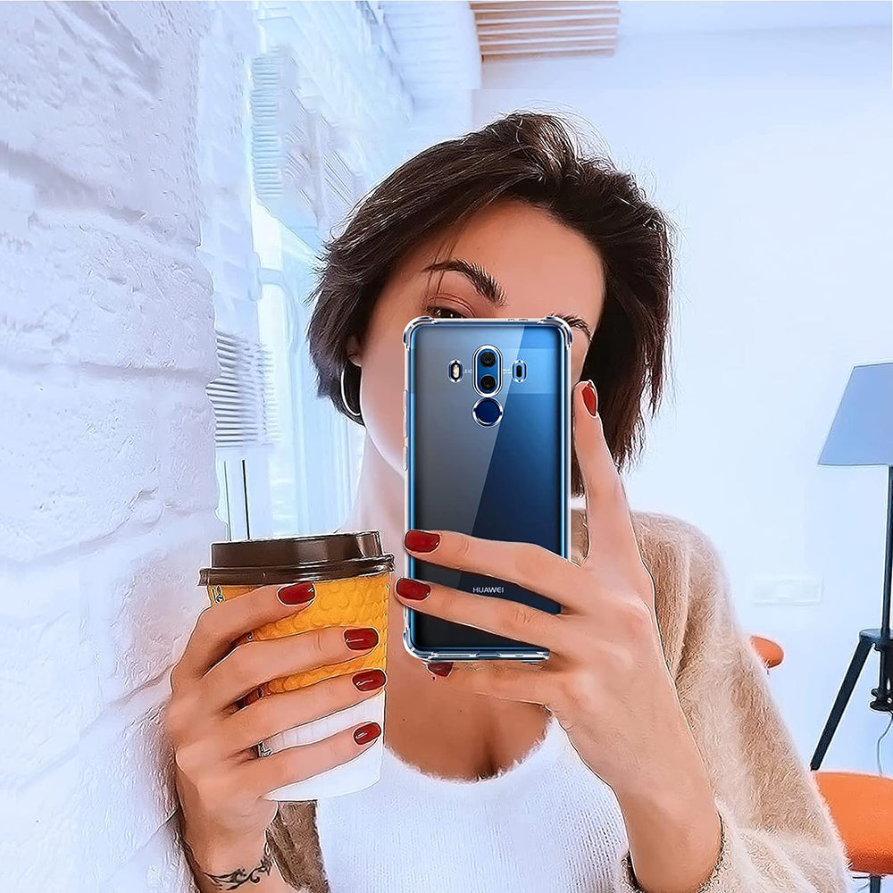 Θήκη για Huawei Mate 10 Pro, Techsuit, Ανθεκτική σε Κρούσεις Διαφανής, Διάφανη