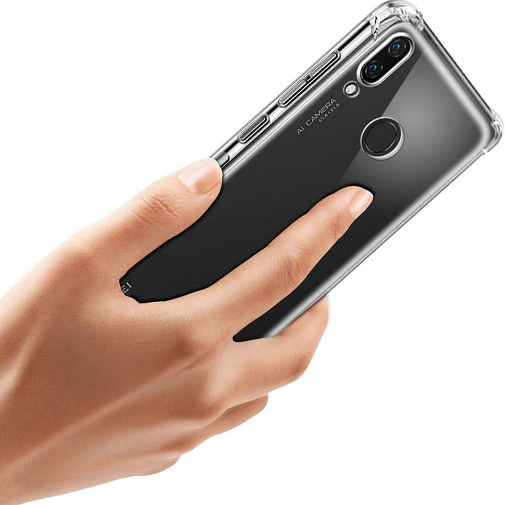 Θήκη για Huawei Mate 20 Pro, Techsuit, Ανθεκτική σε Κρούσεις Διαφανής, Διάφανη