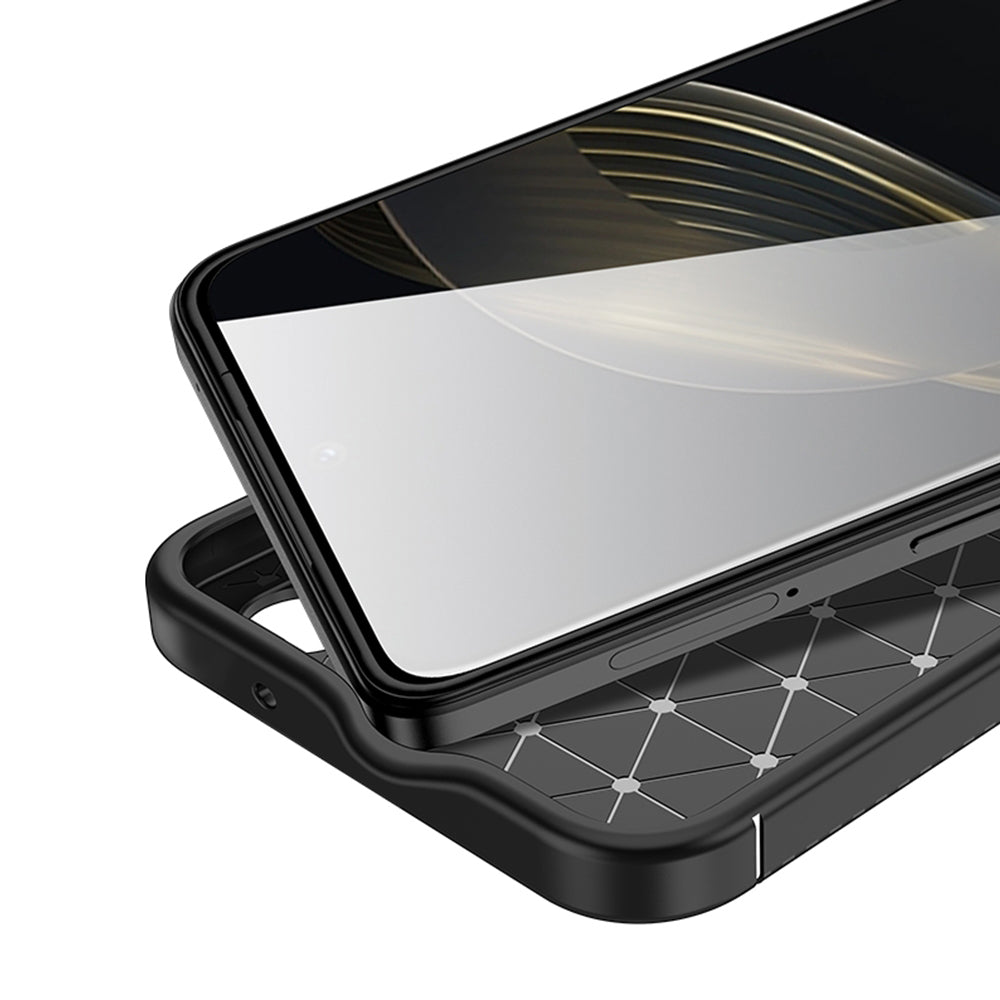 Θήκη για Huawei nova 12s / nova 11, Techsuit, CarbonFiber, Μαύρο