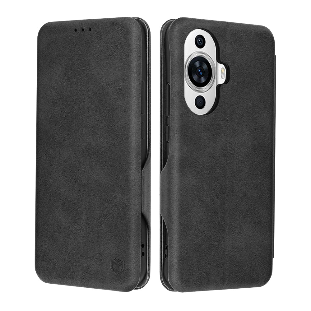 Θήκη για Huawei nova 12s / nova 11, Techsuit, Safe Wallet Plus, Μαύρο