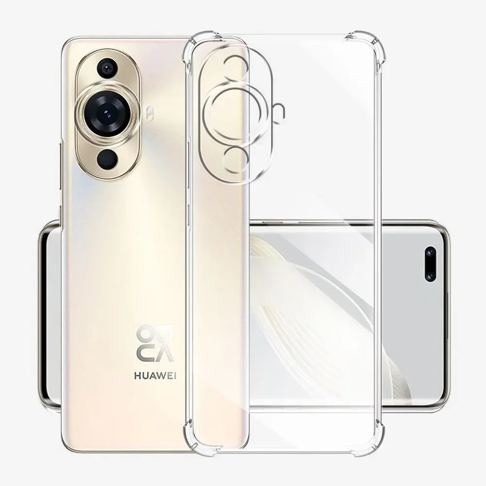 Θήκη για Huawei nova 12s / nova 11, Techsuit, Ανθεκτική σε Κρούσεις Διαφανής, Διαφάνεια