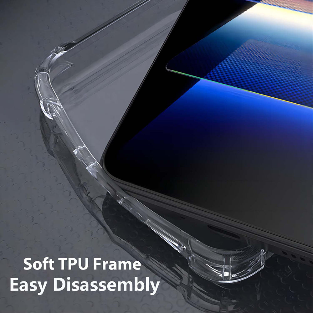 Θήκη για Huawei nova 13, Techsuit, Ανθεκτική σε Κρούσεις Διαφανής, Διάφανη