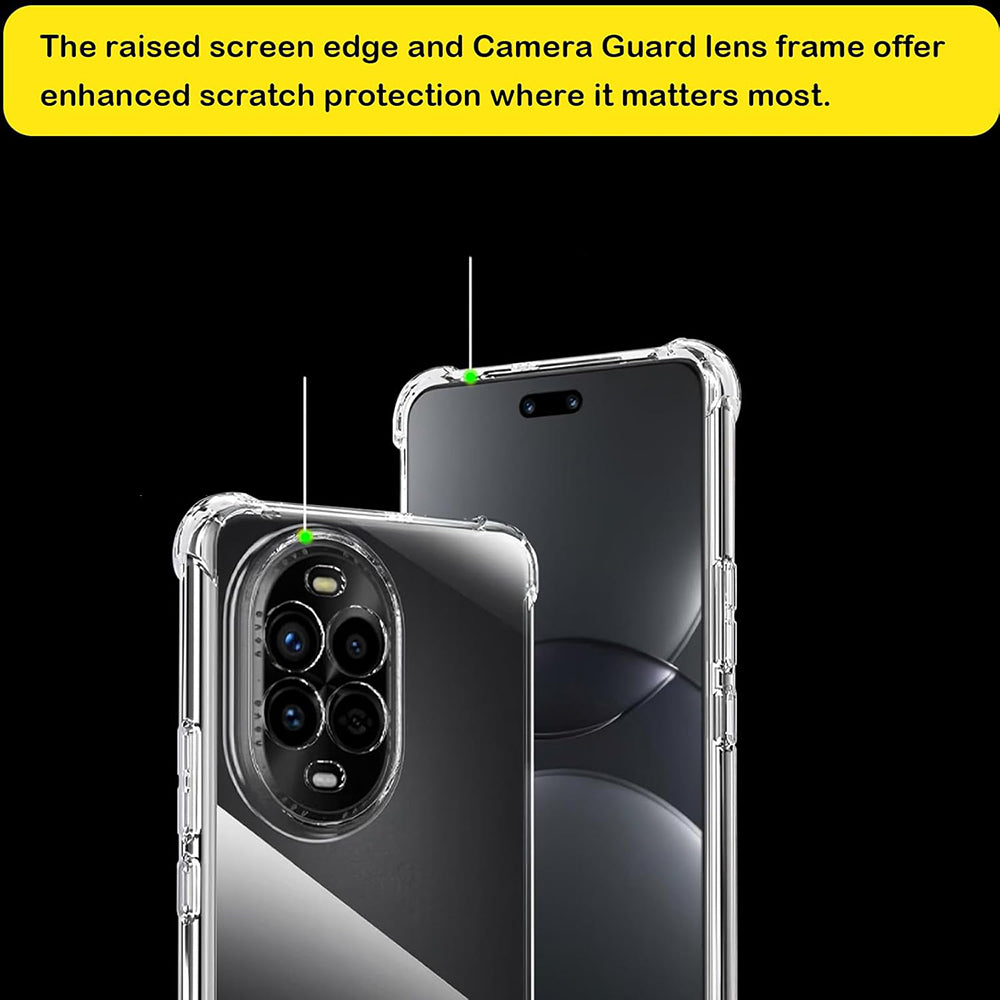Θήκη για Huawei nova 13, Techsuit, Ανθεκτική σε Κρούσεις Διαφανής, Διάφανη