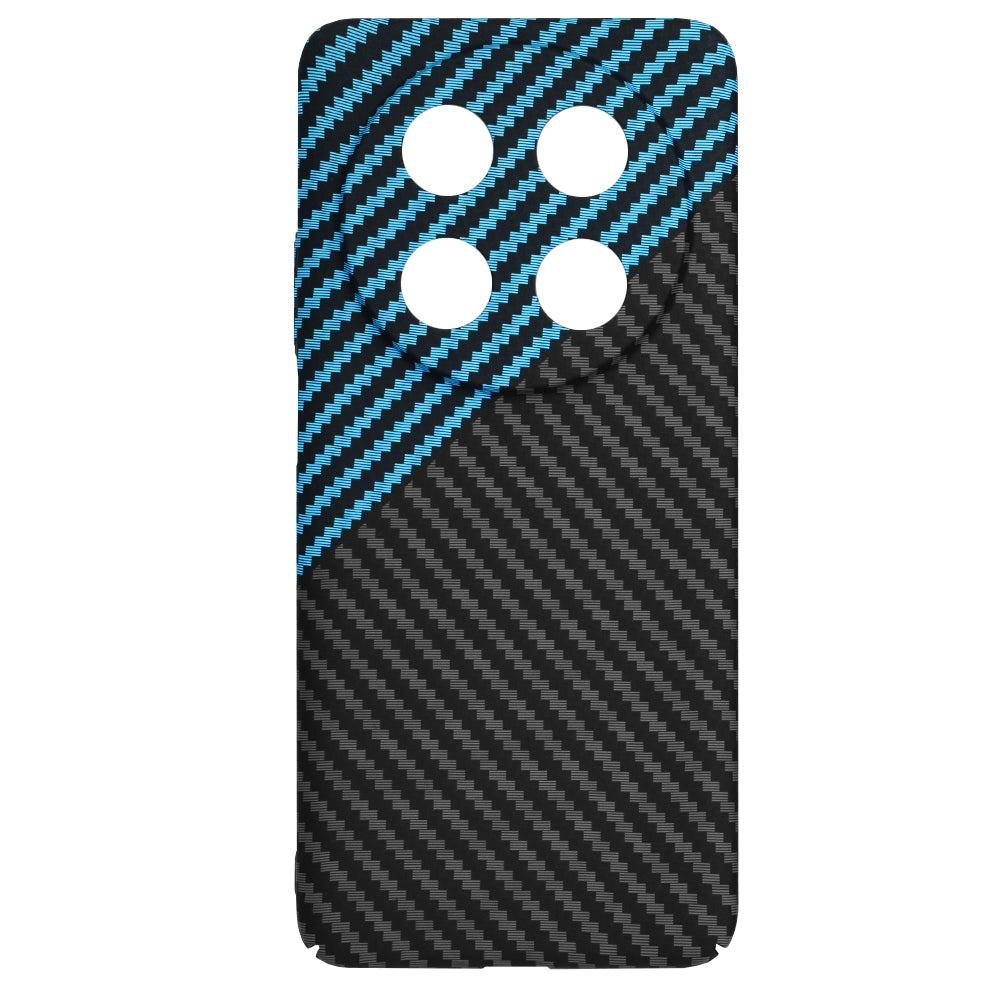 Θήκη για Huawei nova 13i / nova 12i, Techsuit, Carbonite FiberShell, Μαύρο Μπλε