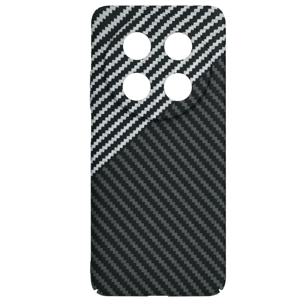 Θήκη για Huawei nova 13i / nova 12i, Techsuit, Carbonite FiberShell, Μαύρο Γκρι