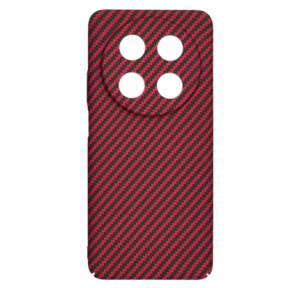 Θήκη για Huawei nova 13i / nova 12i, Techsuit, Carbonite FiberShell, Κόκκινο