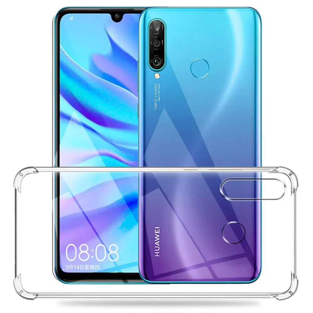 Θήκη για Huawei P30 lite New Edition / P30 lite, Techsuit, Ανθεκτική σε Κρούσεις Διαφανής, Διαφάνεια
