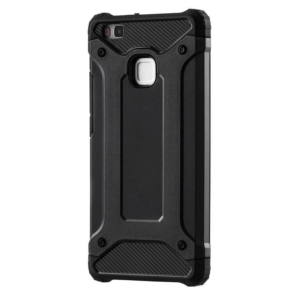 Θήκη για Huawei P9 lite (2016), Techsuit, Hybrid Armor, Μαύρη