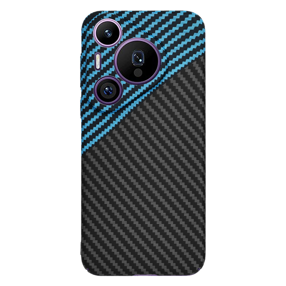 Θήκη για Huawei Pura 70 Pro, Techsuit, Carbonite FiberShell, Μαύρο Μπλε