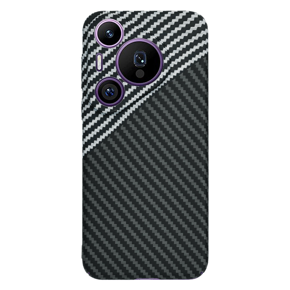 Θήκη για Huawei Pura 70 Pro, Techsuit, Carbonite FiberShell, Μαύρο Γκρι