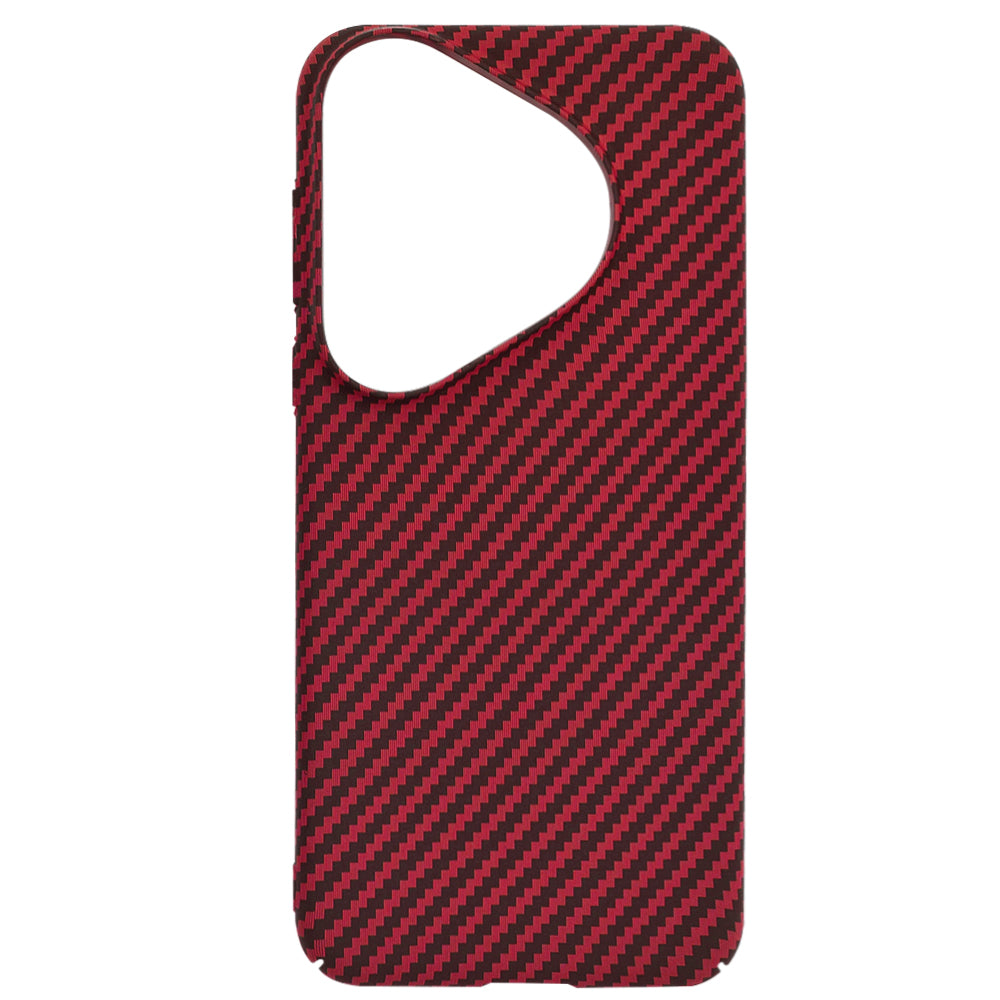 Θήκη για Huawei Pura 70 Pro, Techsuit, Carbonite FiberShell, Κόκκινο