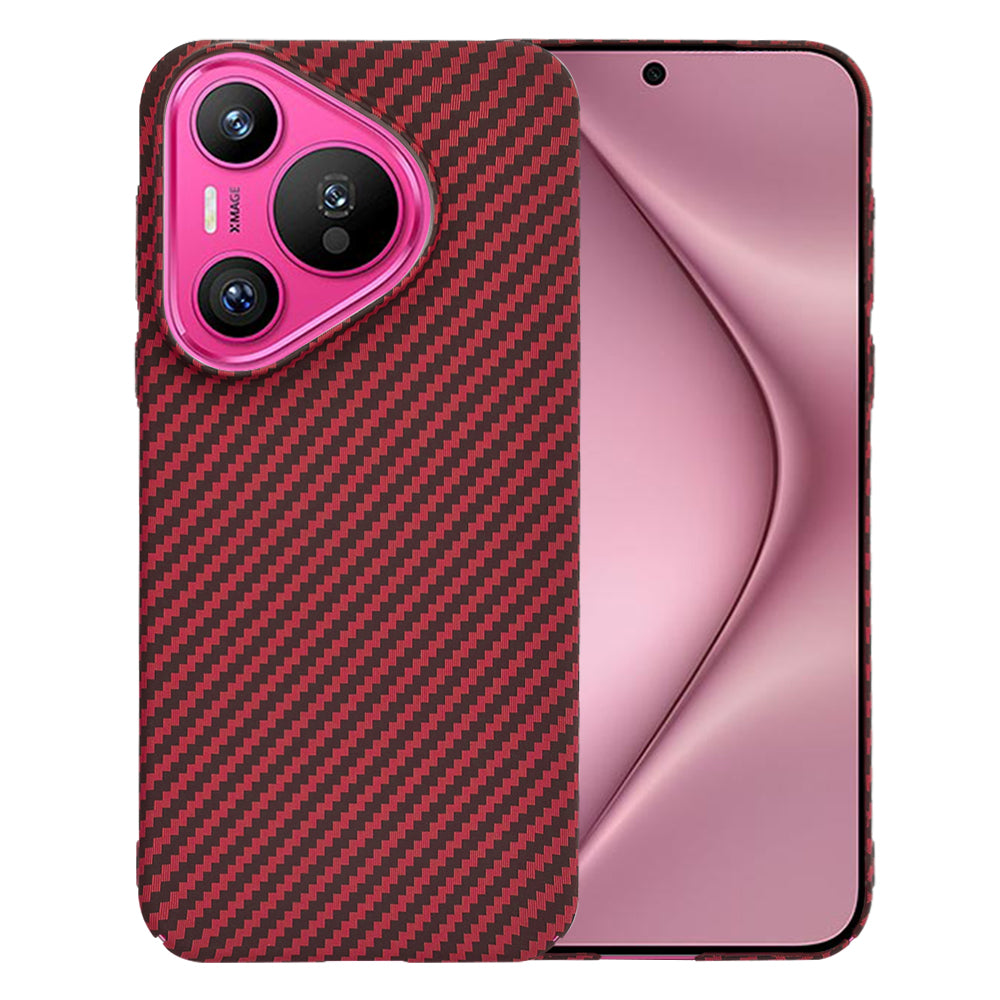 Θήκη για Huawei Pura 70, Techsuit, Carbonite FiberShell, Κόκκινο
