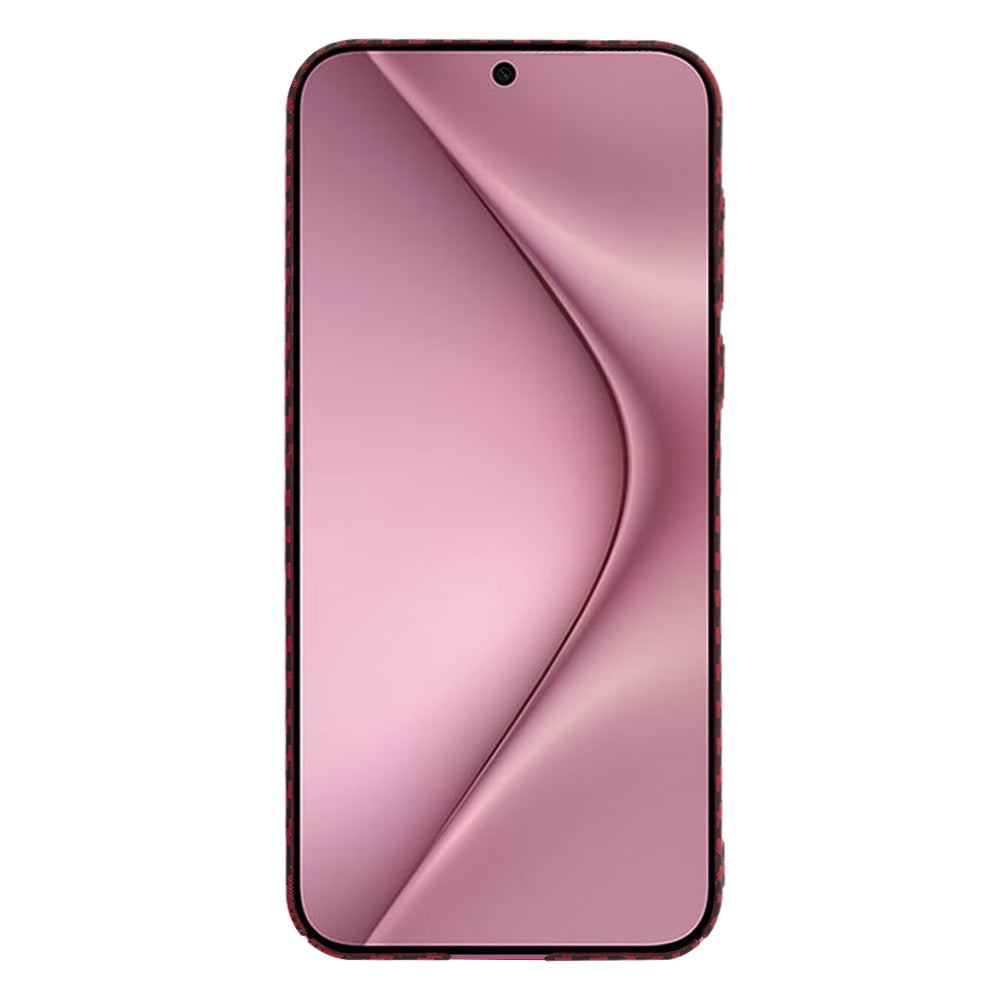 Θήκη για Huawei Pura 70, Techsuit, Carbonite FiberShell, Κόκκινο