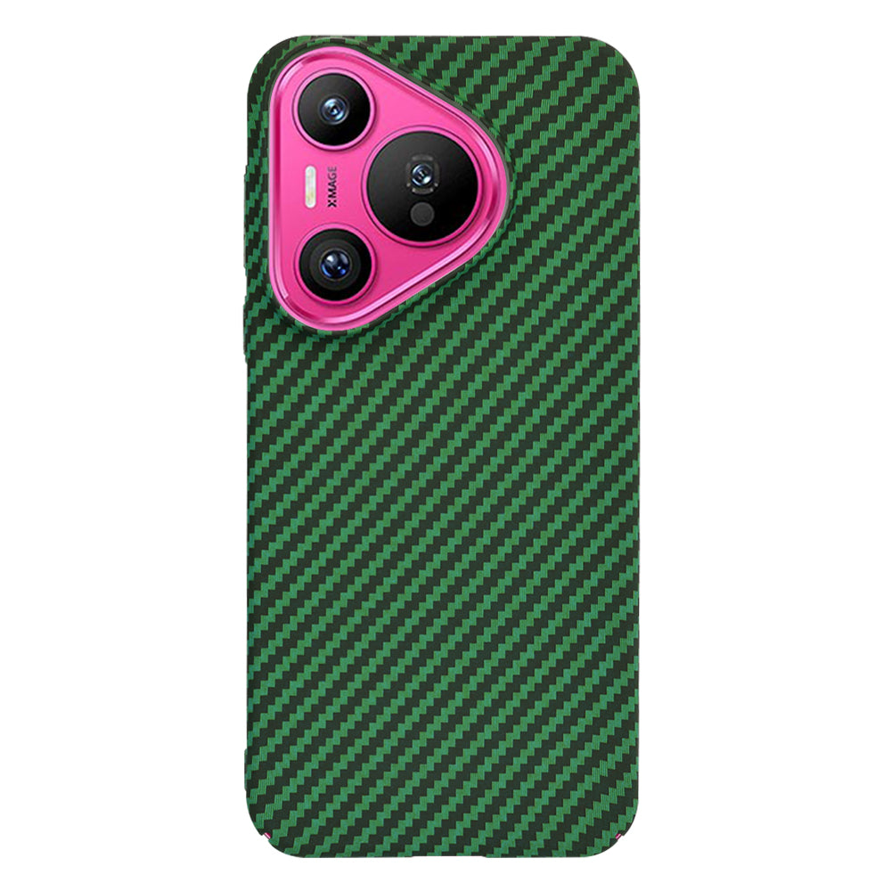 Θήκη για Huawei Pura 70, Techsuit, Carbonite FiberShell, Πράσινο