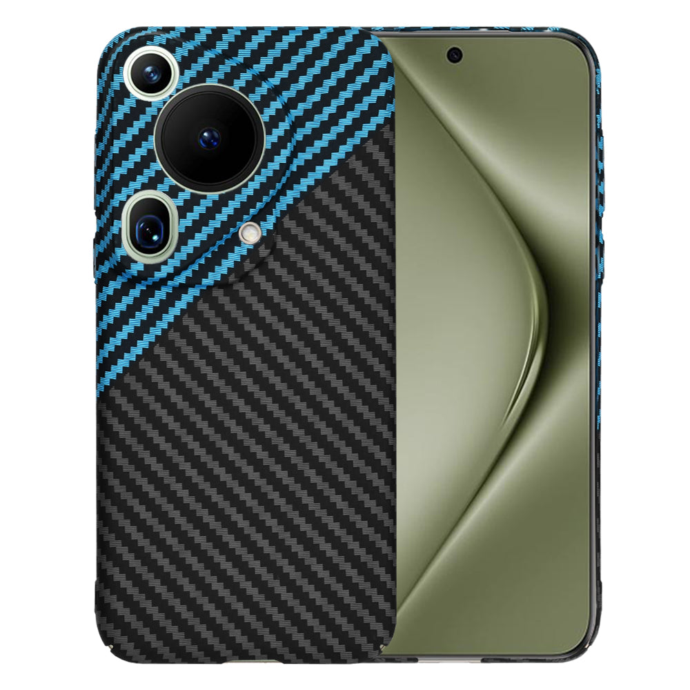 Θήκη για Huawei Pura 70 Ultra, Techsuit, Carbonite FiberShell, Μαύρο Μπλε