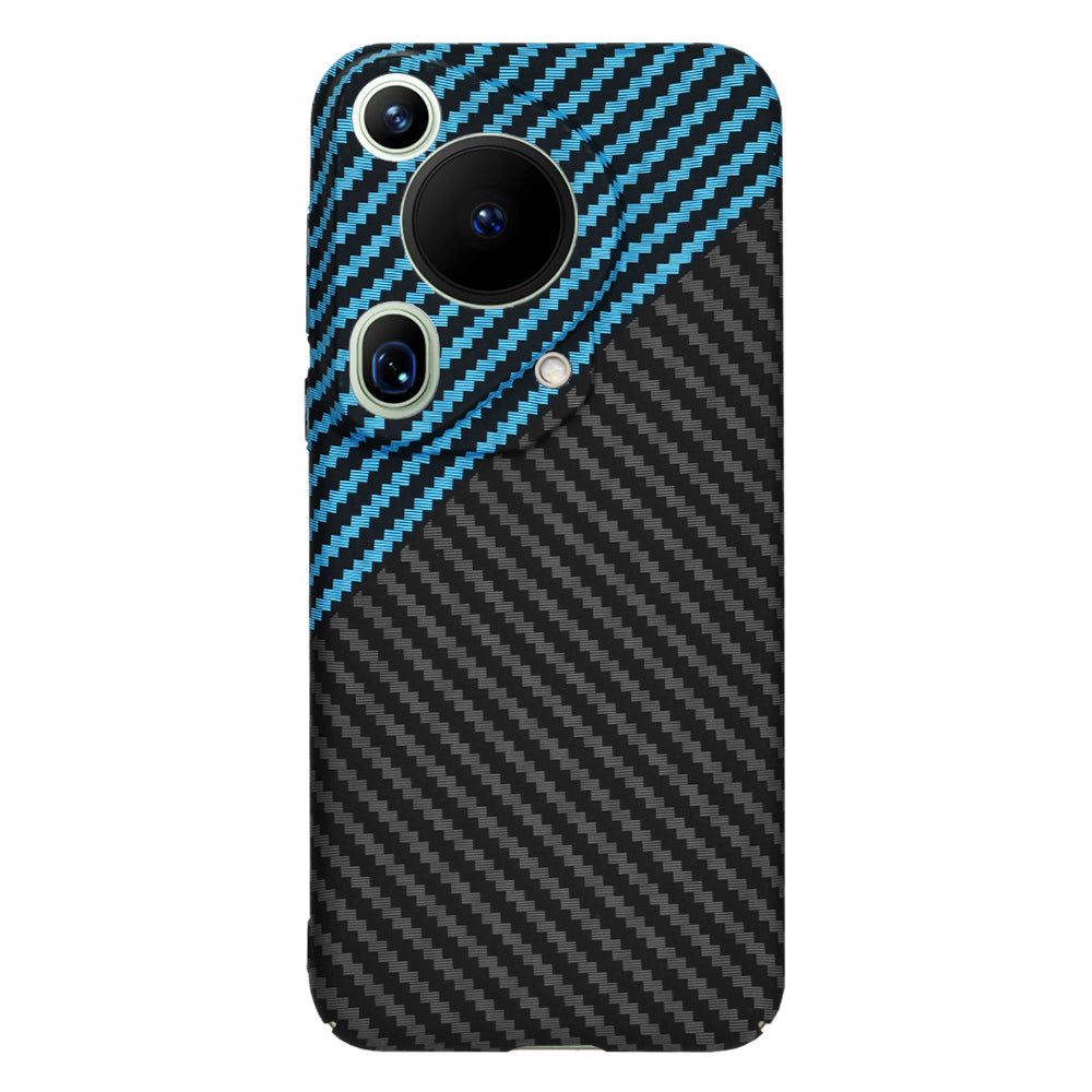 Θήκη για Huawei Pura 70 Ultra, Techsuit, Carbonite FiberShell, Μαύρο Μπλε