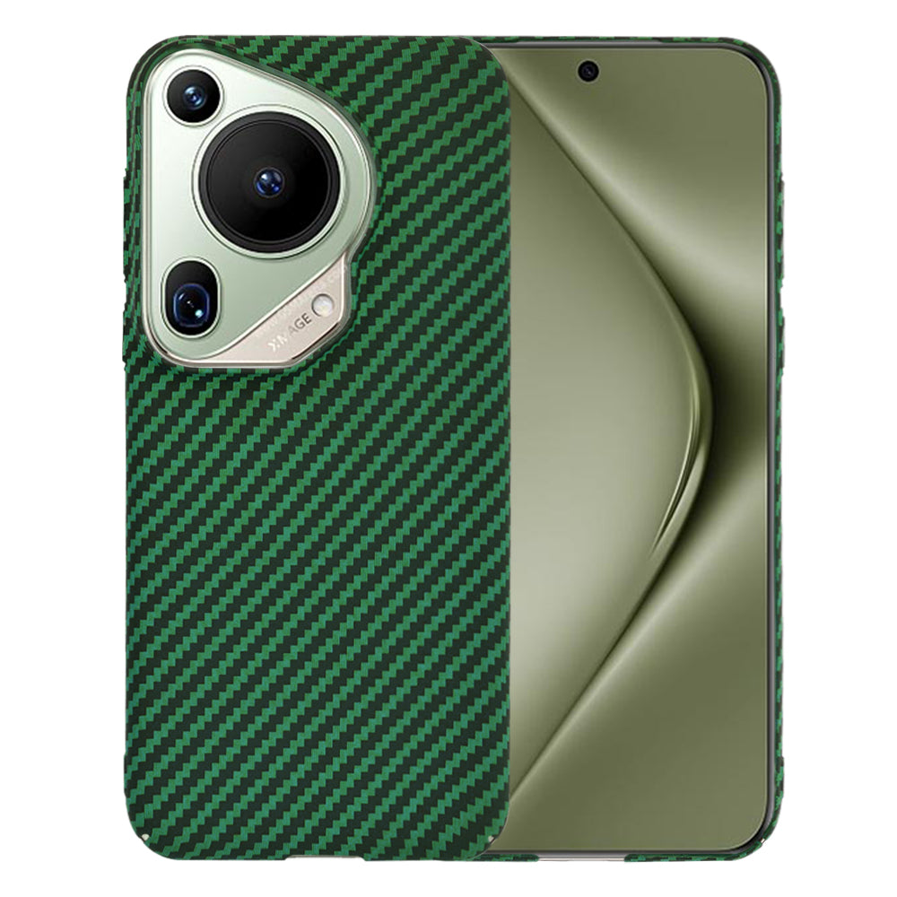 Θήκη για Huawei Pura 70 Ultra, Techsuit, Carbonite FiberShell, Πράσινο