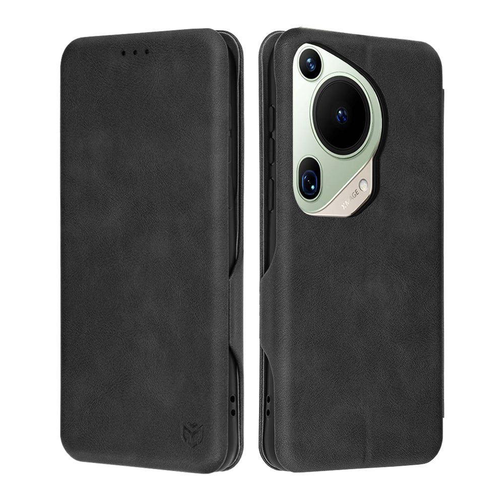 Θήκη για Huawei Pura 70 Ultra, Techsuit, Safe Wallet Plus, Μαύρο