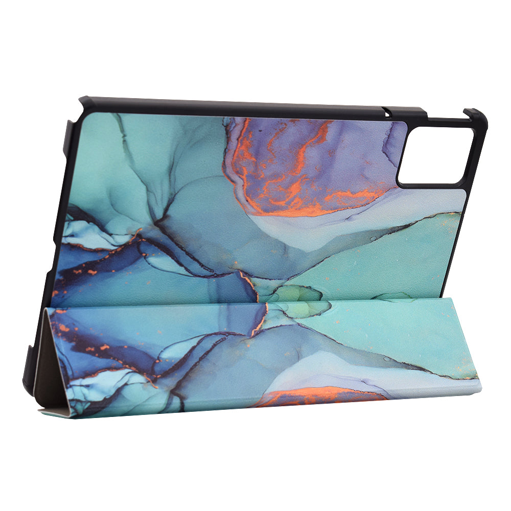 Θήκη για Lenovo Tab M11, Techsuit, FoldPro Green Time, Πολύχρωμο
