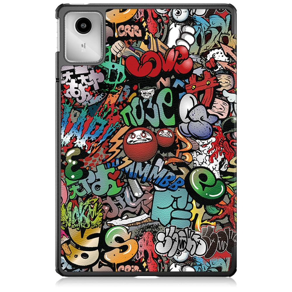 Θήκη για Lenovo Tab M11, Techsuit, FoldPro Urban Vibe, Πολύχρωμο