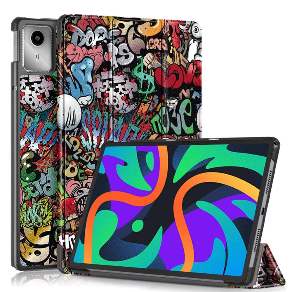 Θήκη για Lenovo Tab M11, Techsuit, FoldPro Urban Vibe, Πολύχρωμο