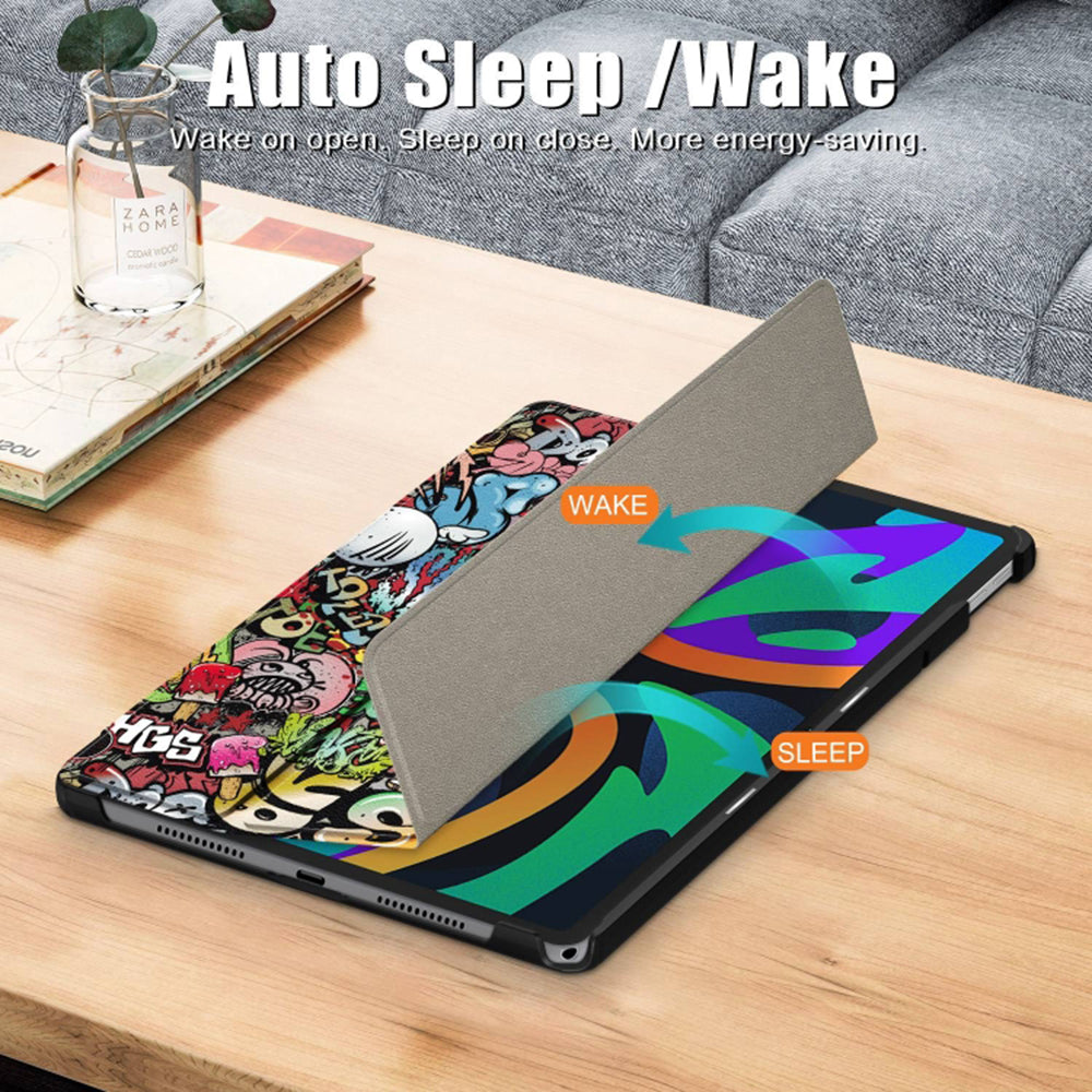 Θήκη για Lenovo Tab M11, Techsuit, FoldPro Urban Vibe, Πολύχρωμο