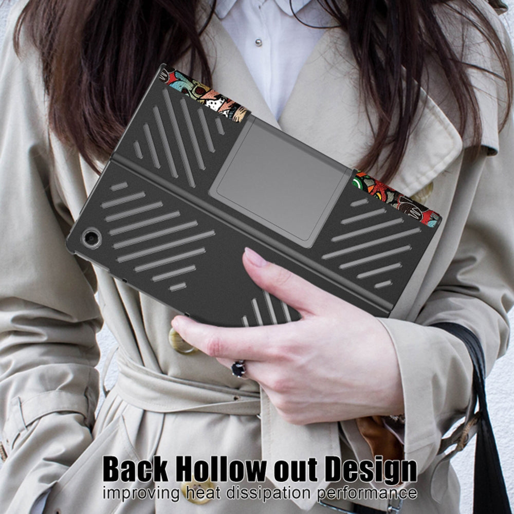 Θήκη για Lenovo Tab Plus 11.5 ίντσες, Techsuit, FoldPro Urban Vibe, Πολύχρωμη
