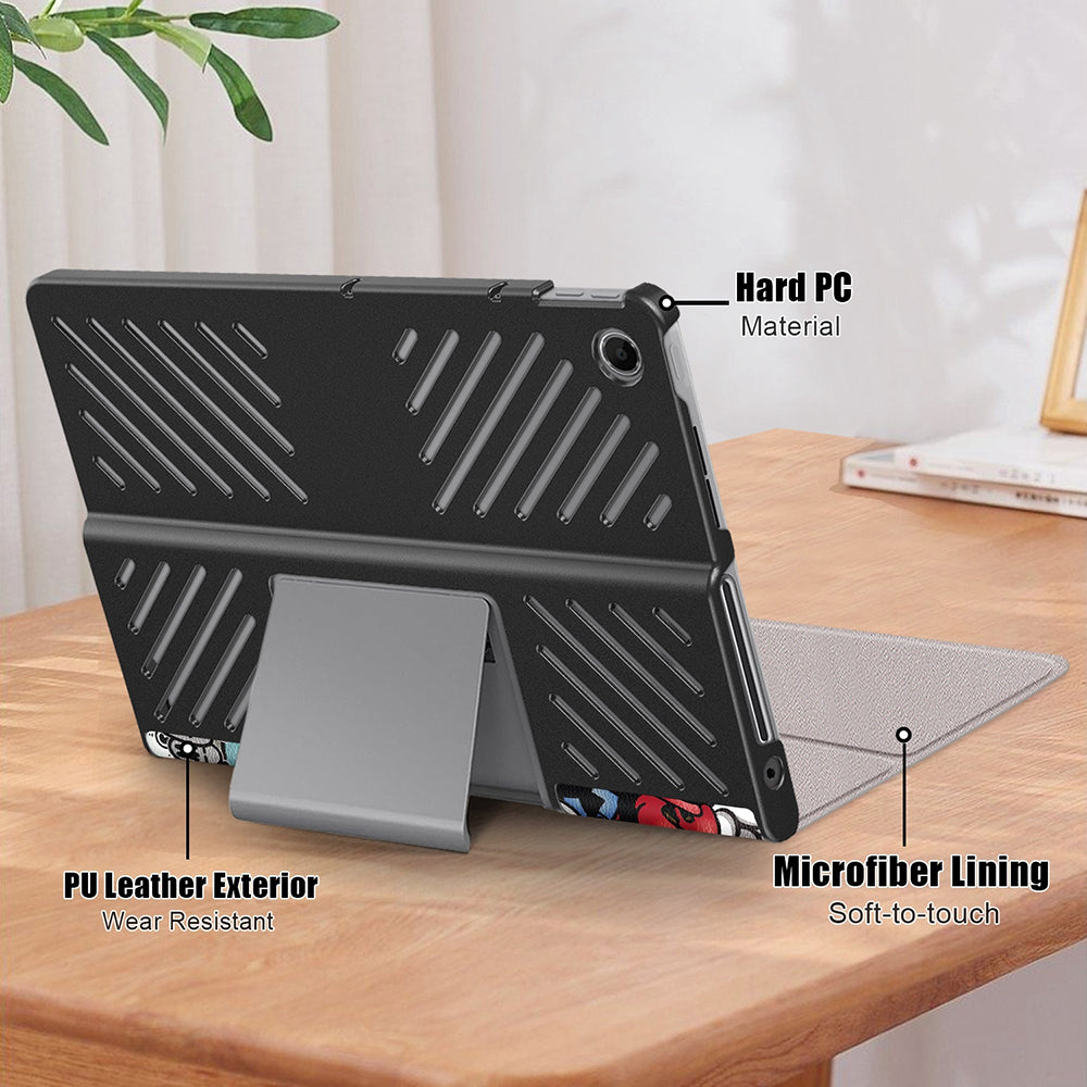 Θήκη για Lenovo Tab Plus 11.5 ίντσες, Techsuit, FoldPro Urban Vibe, Πολύχρωμη