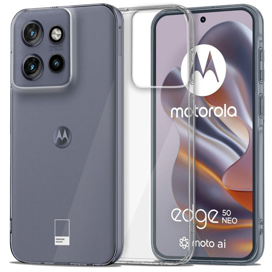 Θήκη για Motorola Edge 50 Neo, Tech-Protect, Flexair, Διαφανής