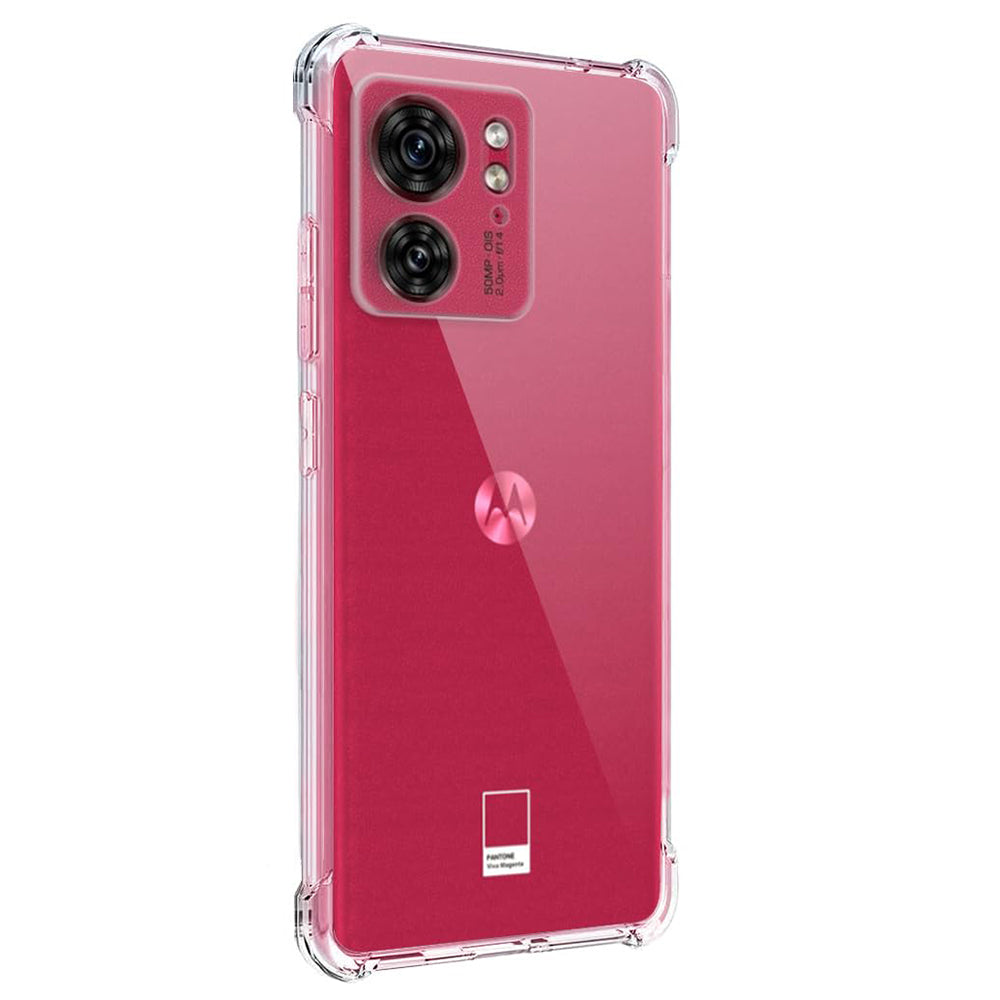 Θήκη για Motorola Edge (2023) / Edge 40, Techsuit, Ανθεκτική σε Κρούσεις Διαφανής, Διαφάνεια