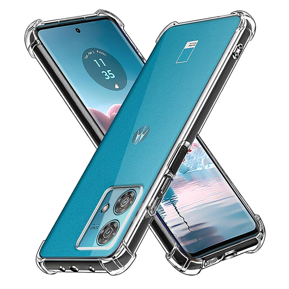Θήκη για Motorola Edge 40 Neo, Techsuit, Ανθεκτική σε Κρούσεις Διαφανής, Διάφανη