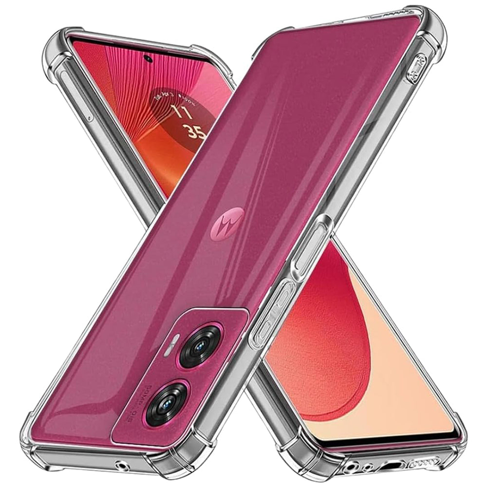 Θήκη για Motorola Edge 50 Fusion, Techsuit, Ανθεκτική σε Κρούσεις Διαφανής, Διάφανη