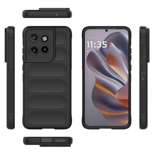 Θήκη για Motorola Edge 60 Neo / Edge 50 Neo, Techsuit, Magic Shield, Μαύρη