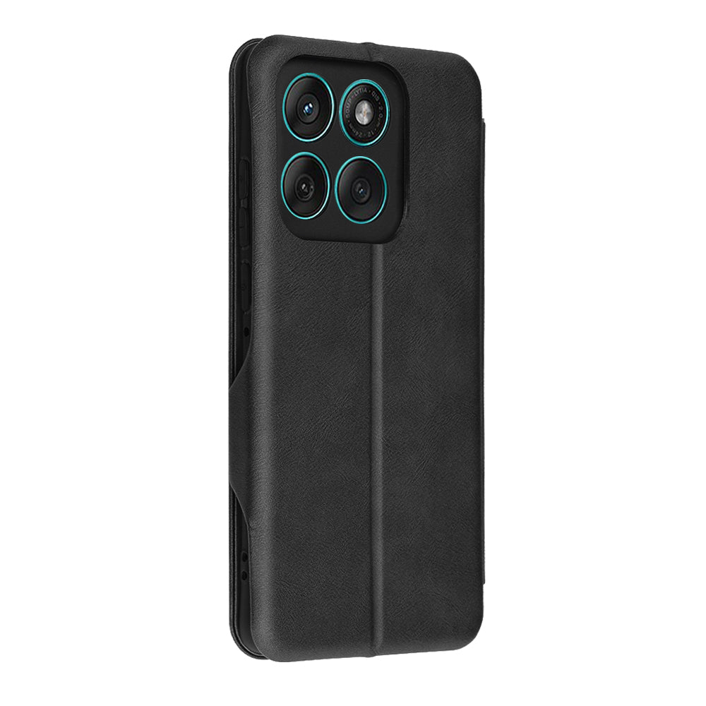 Θήκη για Motorola Edge 60 Fusion / Edge 60, Techsuit, Safe Wallet Plus, Μαύρο