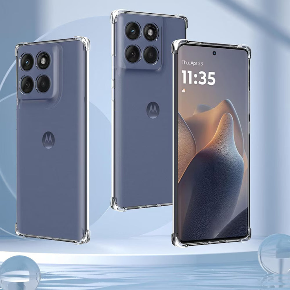Θήκη για Motorola Edge 60 Fusion / Edge 60, Techsuit, Ανθεκτική σε Κρούσεις Διαφανής, Διαφανής