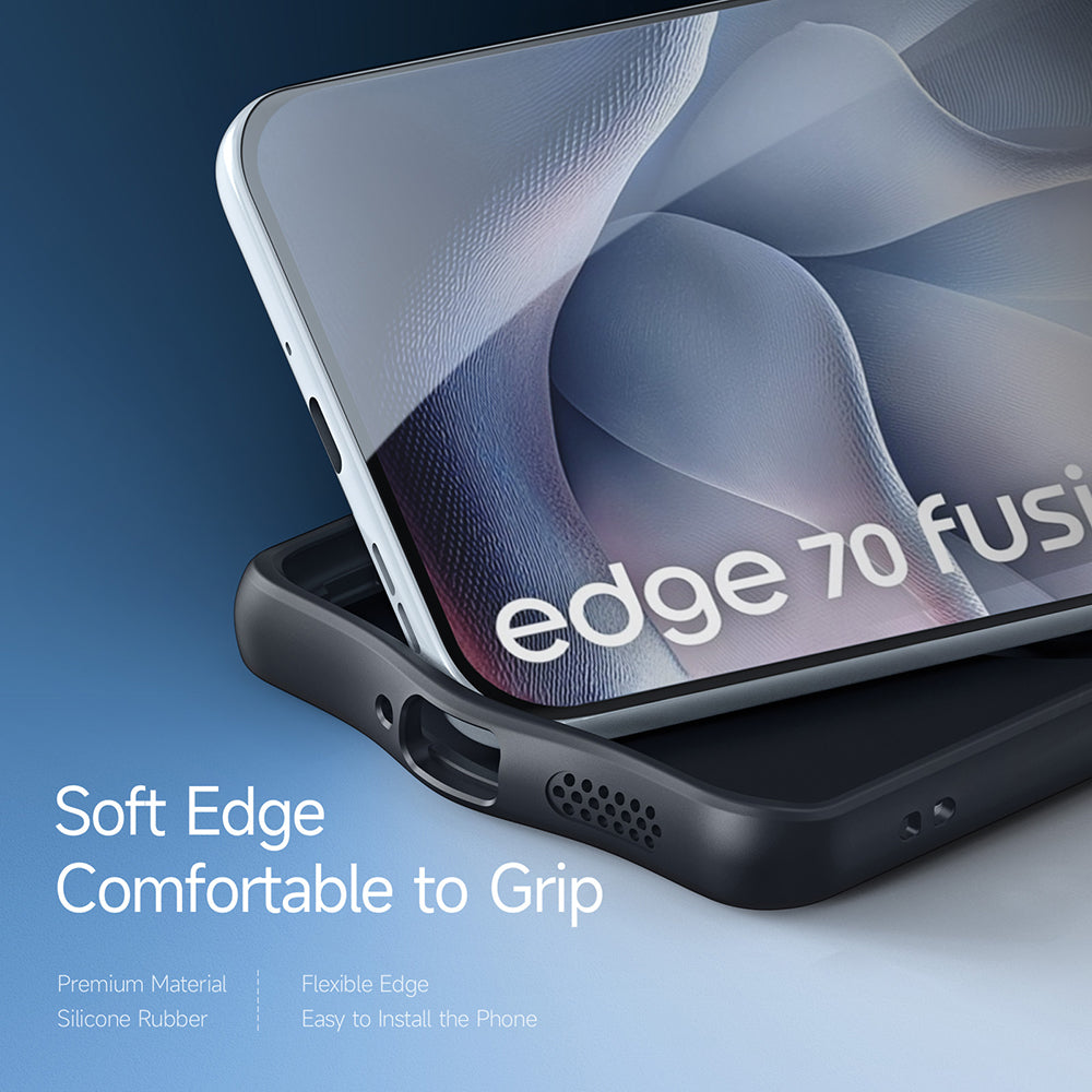 Θήκη για Motorola Edge 70 Fusion, DUX DUCIS, Aimo, Μαύρο