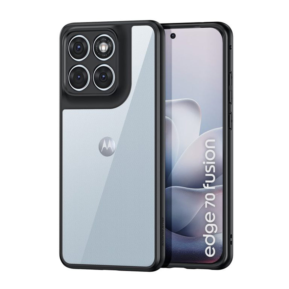 Θήκη για Motorola Edge 70 Fusion, DUX DUCIS, Aimo, Μαύρο