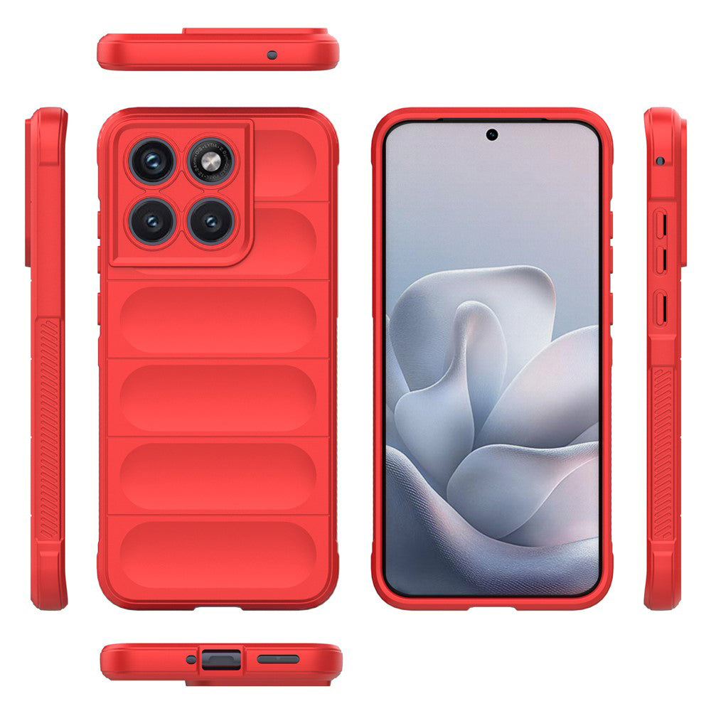 Θήκη για Motorola Edge 70 Fusion, Techsuit, Magic Shield, Κόκκινο